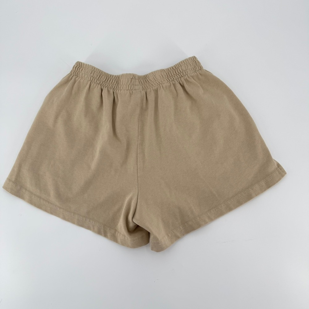 Wild Fable Shorts Lounge Athletic Elastic Waist Women XXS Tan Khaki Brown Cotton